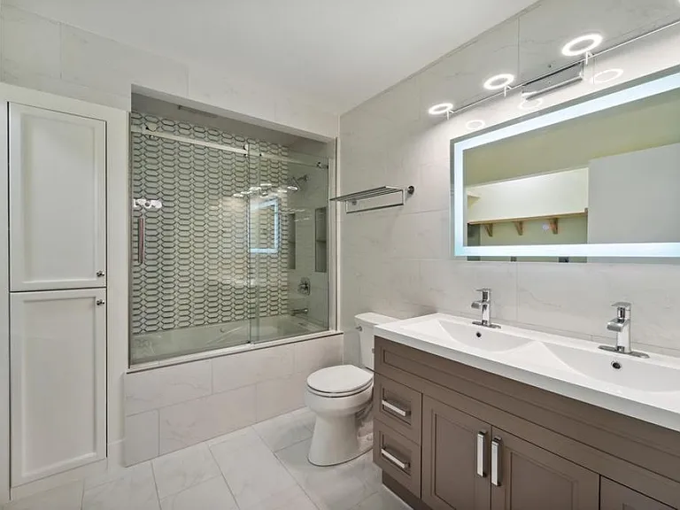updated bathroom