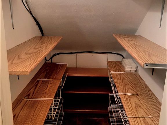 Large Pantry right off of the kitchen for storage