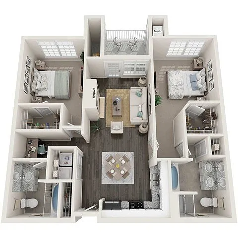 Floor plan Red Cedar