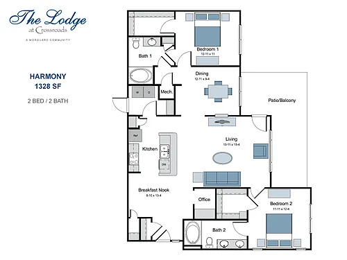 Floor plan Harmony