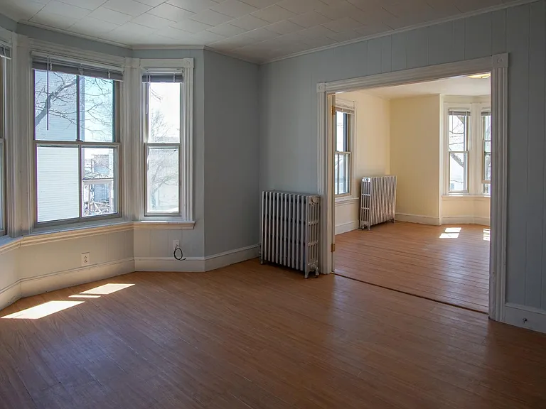 Dining room or living room, looking into living room/master bedroom