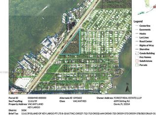 Island Of Key Largo Point, Key Largo, FL 33037