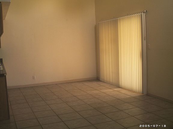 Tiled dining/family room