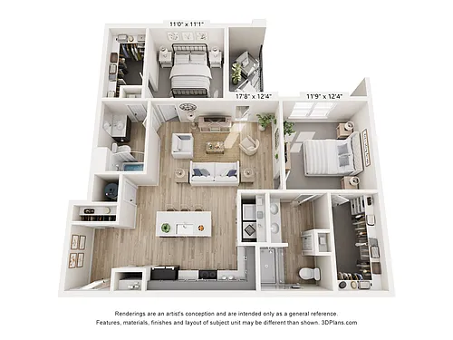 Floor plan The Oar