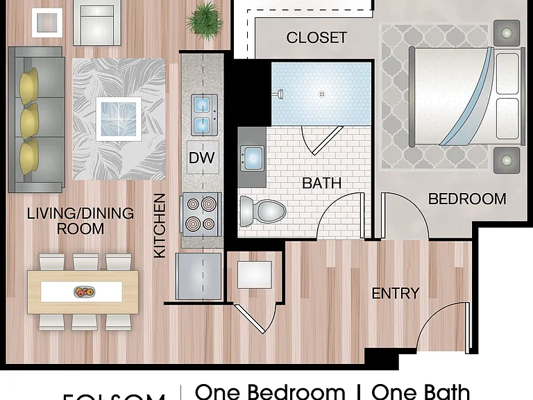 691 Sq Ft 691 Sq Ft