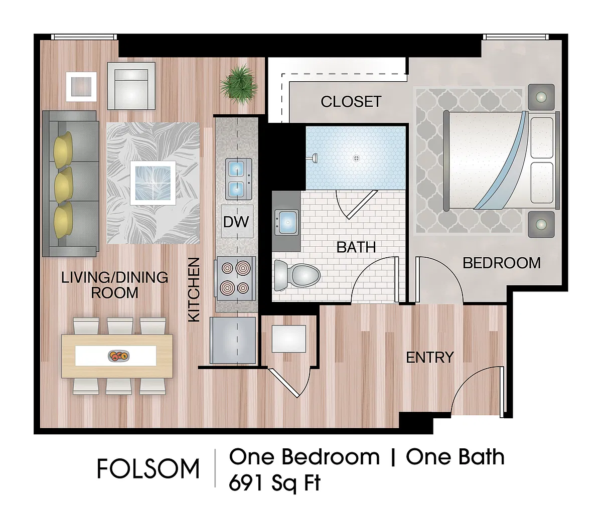 Floor plan Folsom
