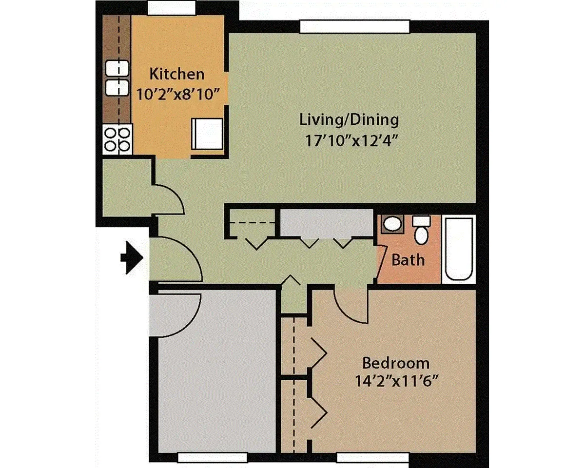 Floor plan A