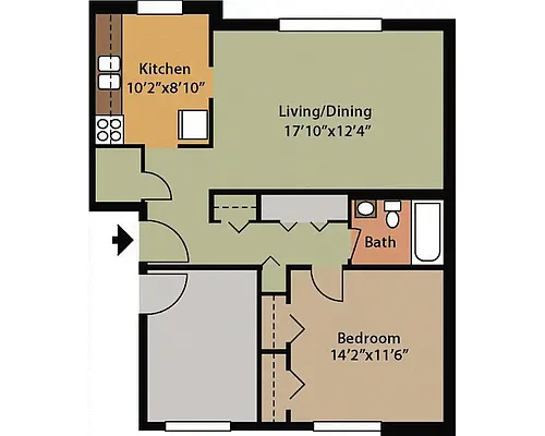 Floor plan A