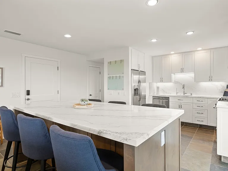Newly renovated kitchen.