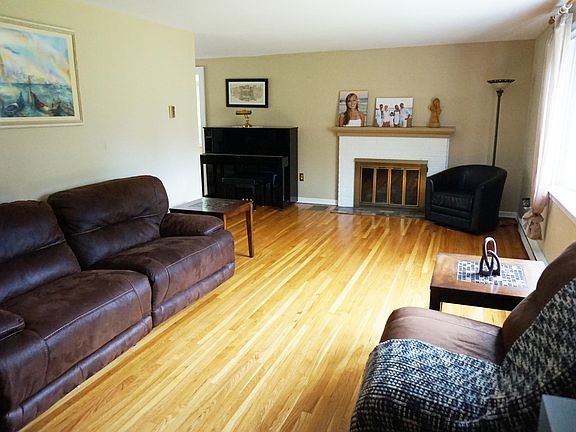 Family room with the fireplace