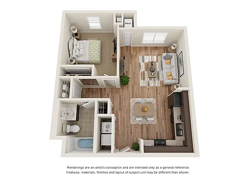 Floor plan A1