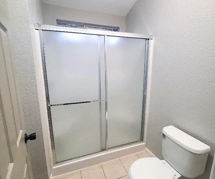 Master bathroom.