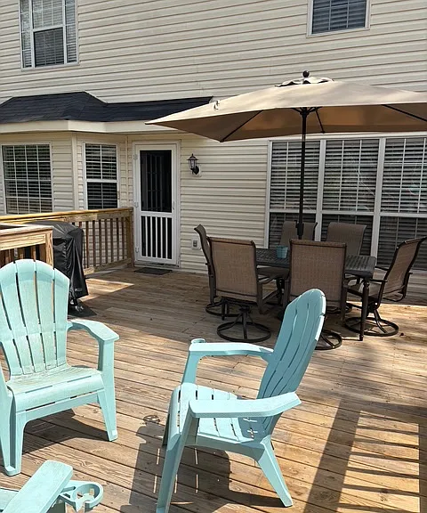 Back deck