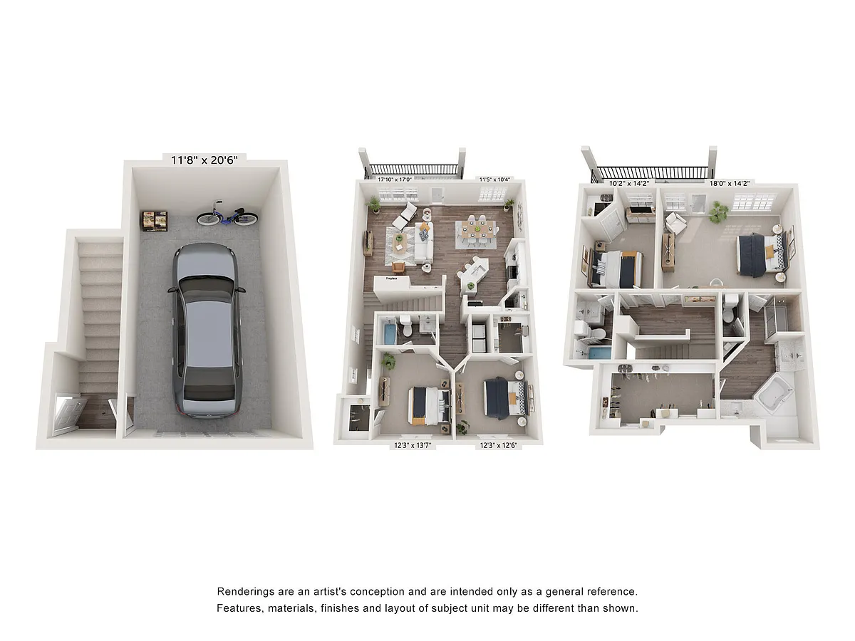 Floor plan D3A