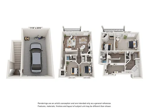Floor plan D3A