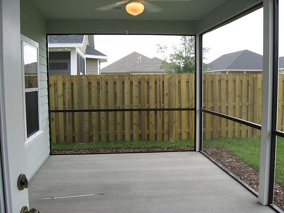 Large screened porch