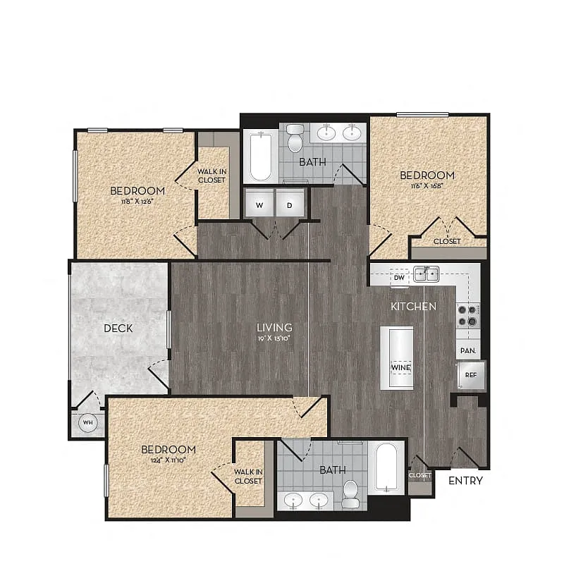 Floor plan C1