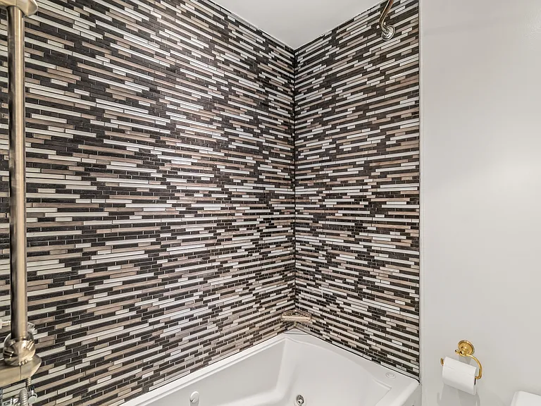 Bathroom with jetted tub
