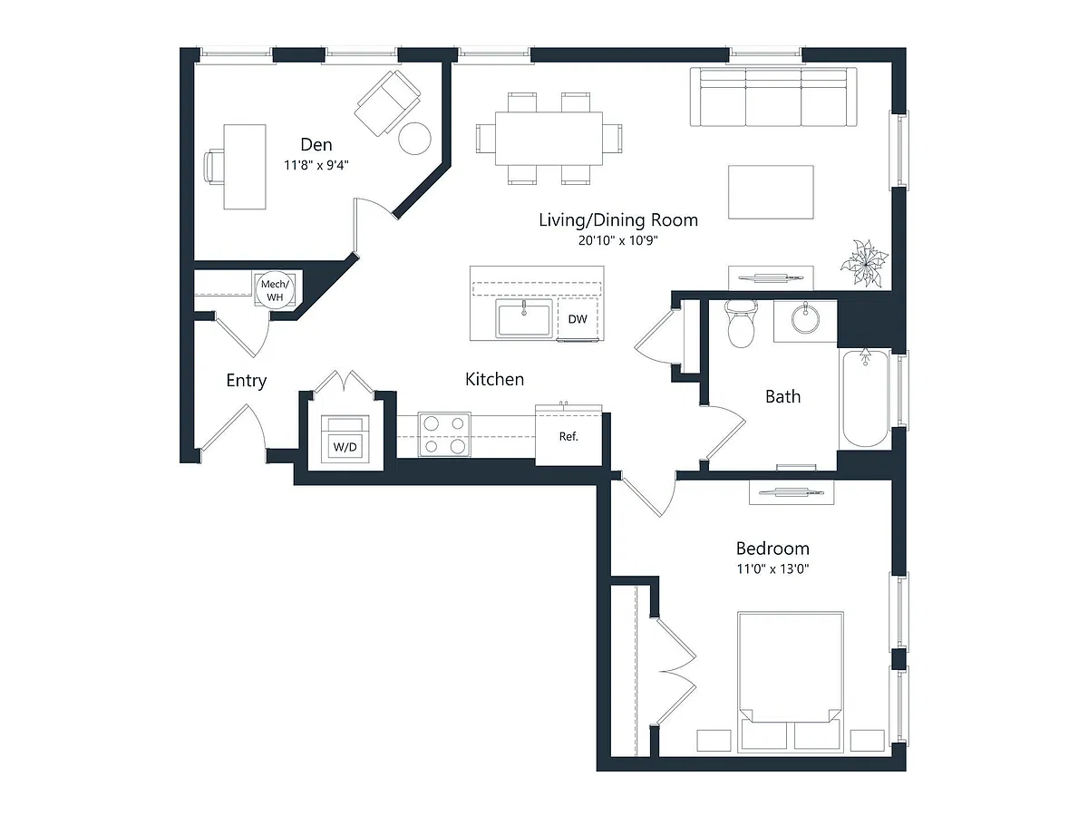 Floor plan A10
