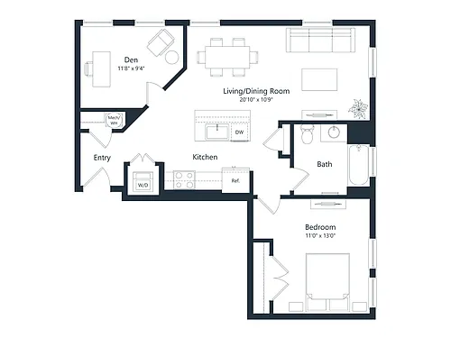 Floor plan A10
