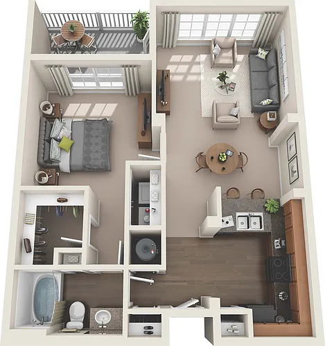 Floor plan The Laurel