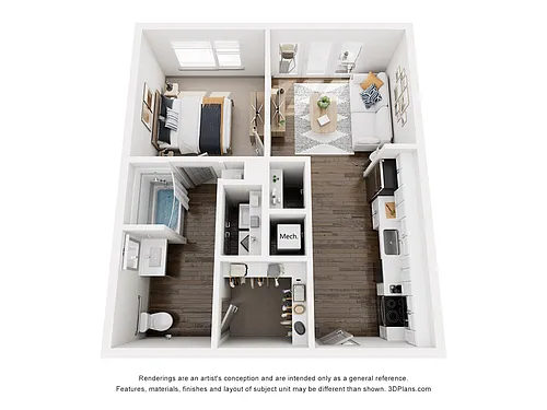 Floor plan A1H