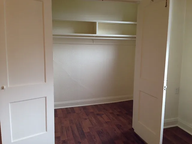 Studio walk in closet