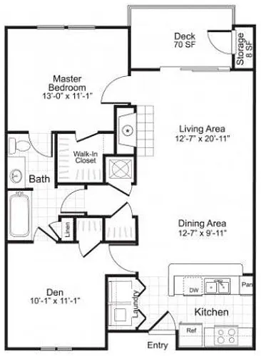Floor plan B1 2/1