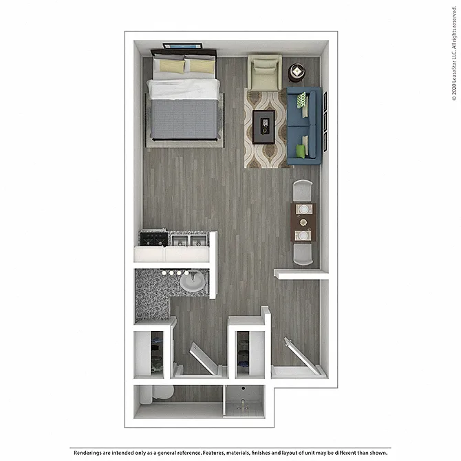 Floor plan EFFICIENCY