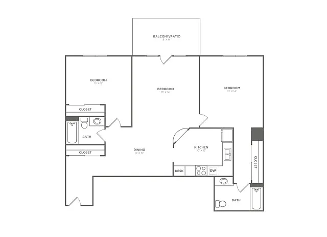 Floor plan B2M