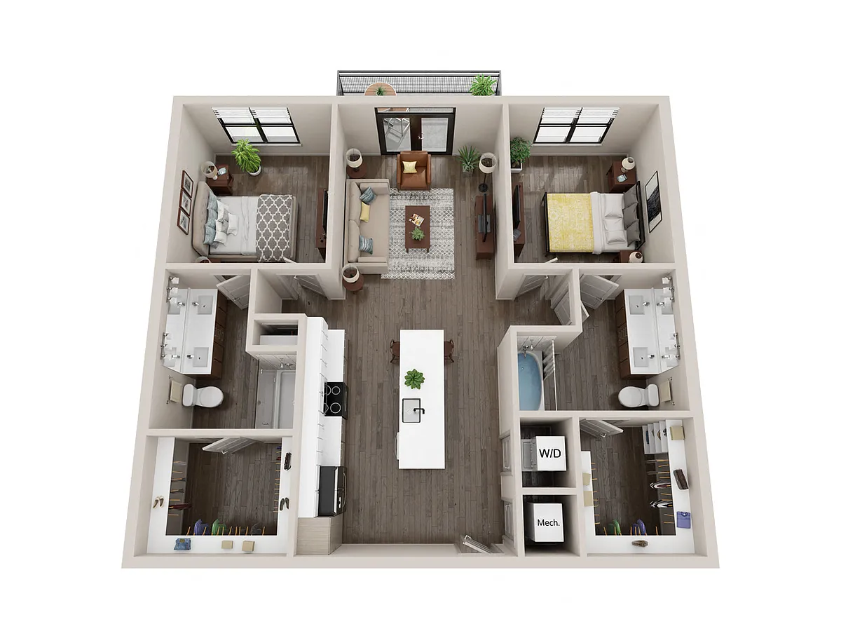 Floor plan B1