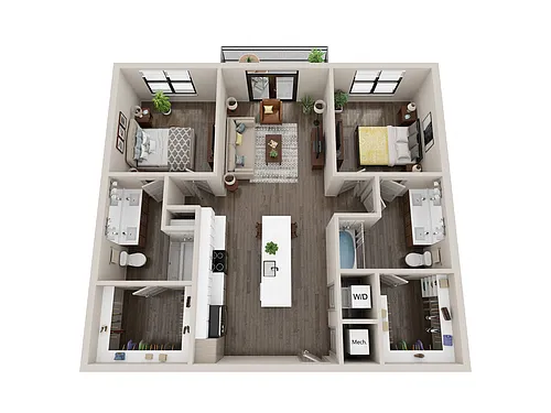 Floor plan B1