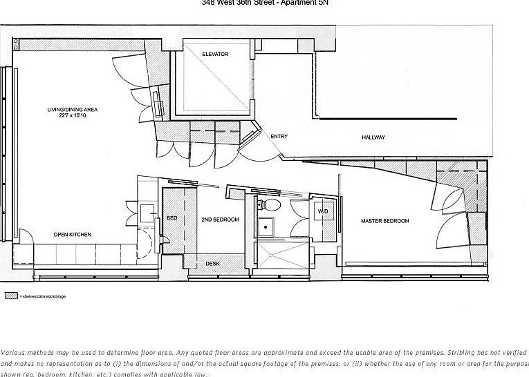 1st image of 348 W 36th St APT 5N
