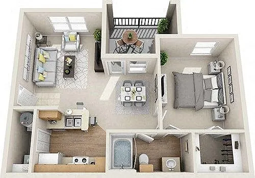 Floor plan A