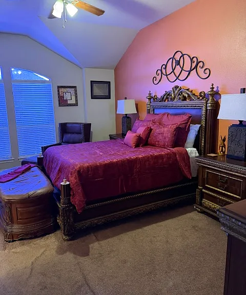 Master Bedroom at top of the Stairs
