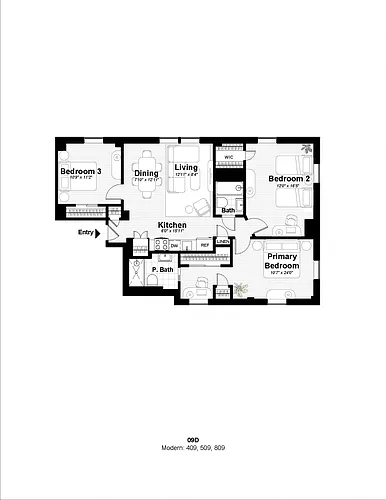 Floor plan 09D