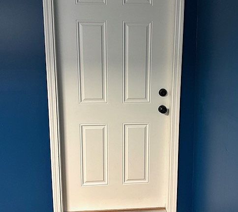 Entrance to unit