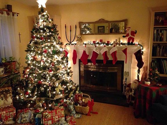 Holiday time in Living room