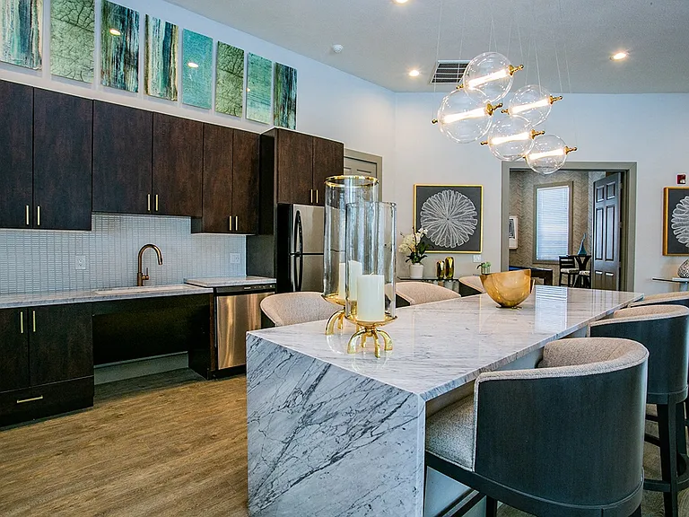 Resident Clubhouse Kitchen