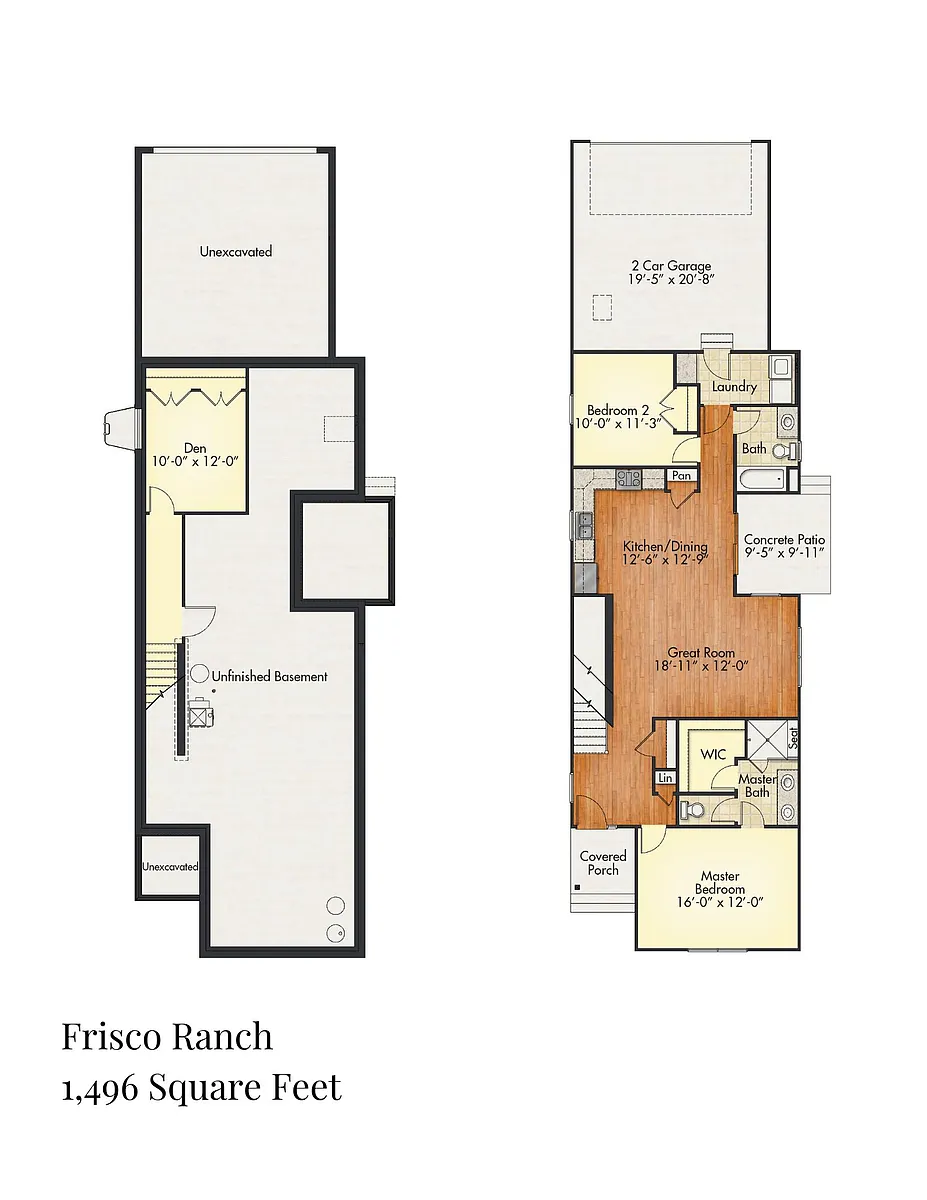 Floor plan Frisco Ranch - 774 Simpson - AVAILABLE