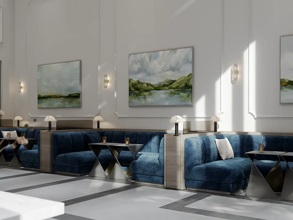 A Lounge Built for Conversation