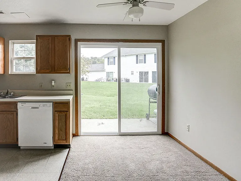 Kitchen and dining area
