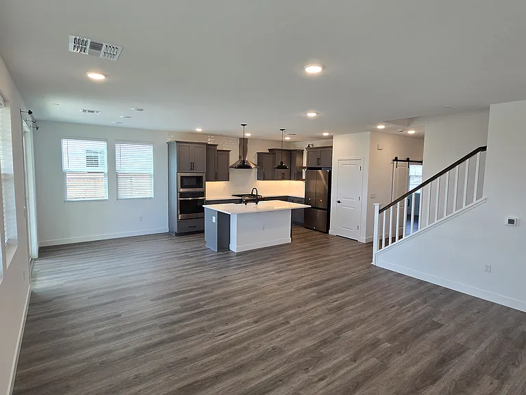 Vinyl Tile Flooring in downstairs