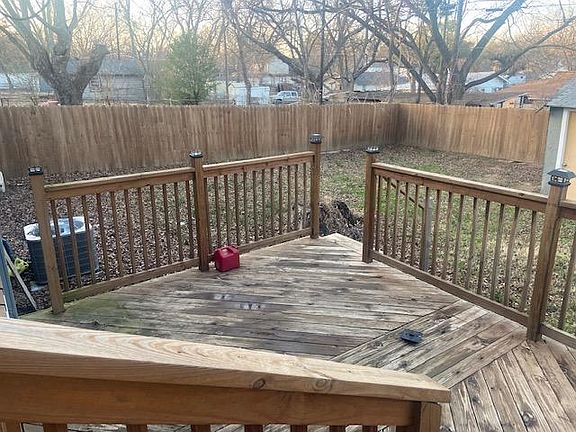 View from stairs on Patio