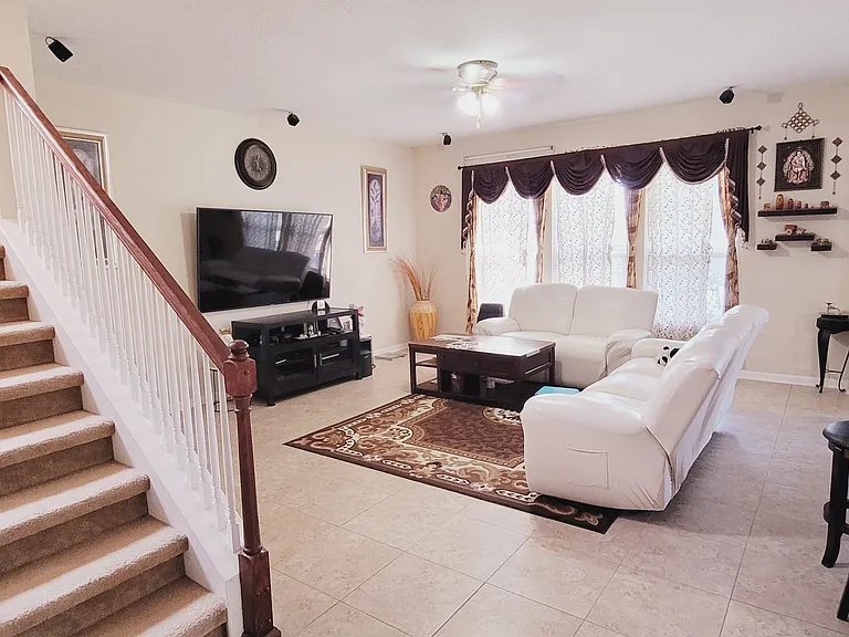 Sample view of Living Room with Furniture