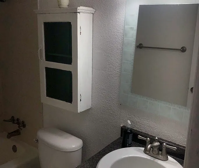 Ensuite bathroom.