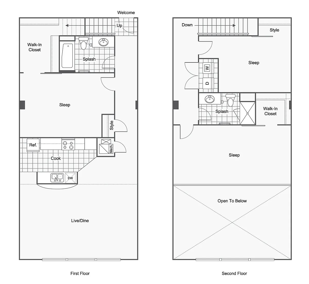 Floor plan Geneva