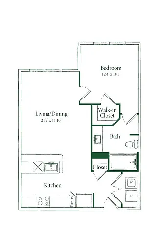 Floor plan HD-A1B