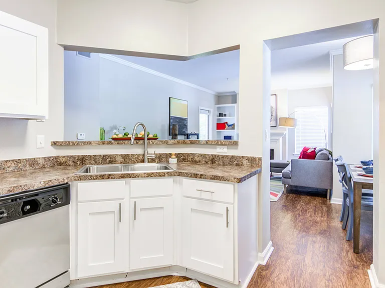 Open Floor Plan Kitchen Area