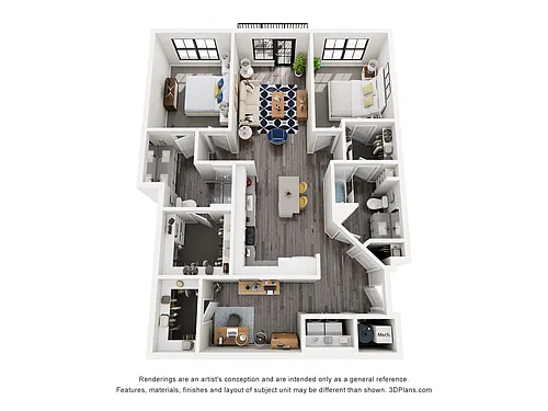 Floor plan Golden Hour - D4.B